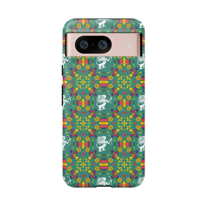 Tough Cases, Sagittarius, Zodiac, Flower Pattern