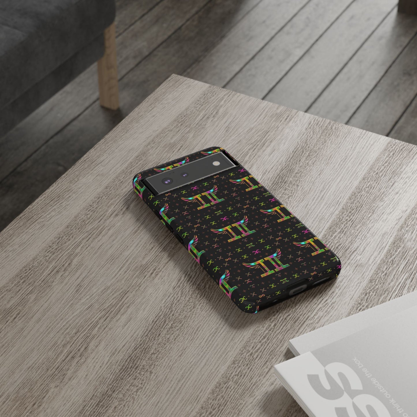 Tough Cases, Gemini, Zodiac v1, Metal Pattern