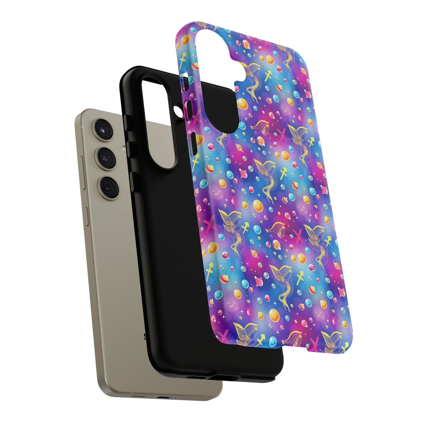 Tough Cases, Sagittarius, Zodiac v3, Bubble Pattern