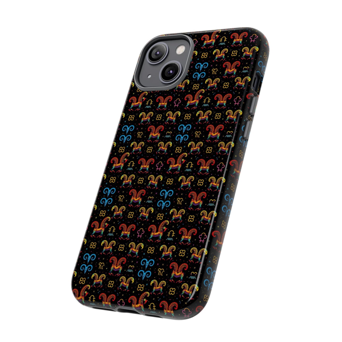 Tough Cases, Aries, Zodiac v1, Metal Pattern