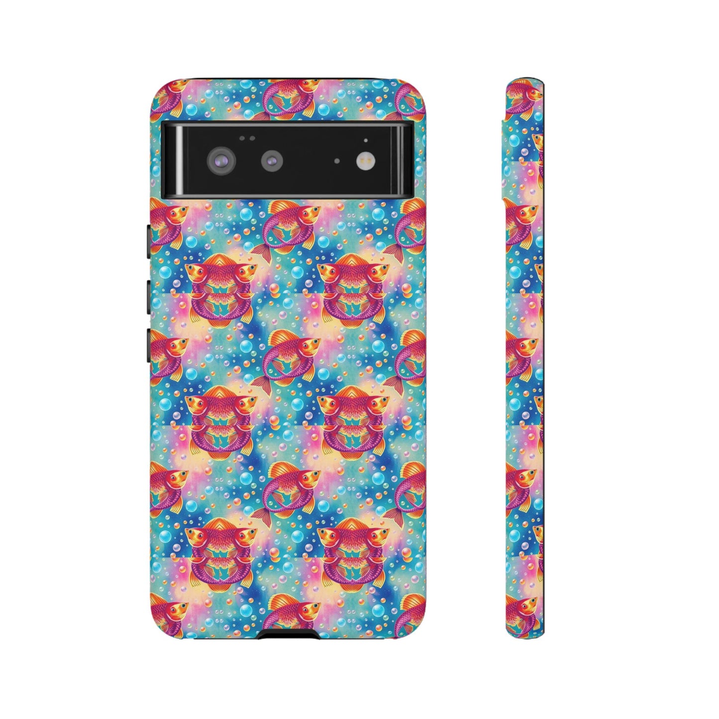 Tough Cases, Pisces, Zodiac v1, Bubble Pattern