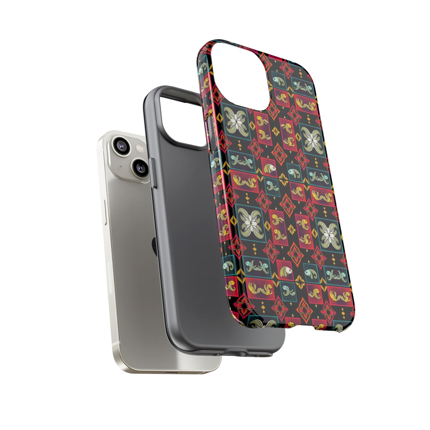 Tough Cases, Pisces, Zodiac v2, Shape Pattern