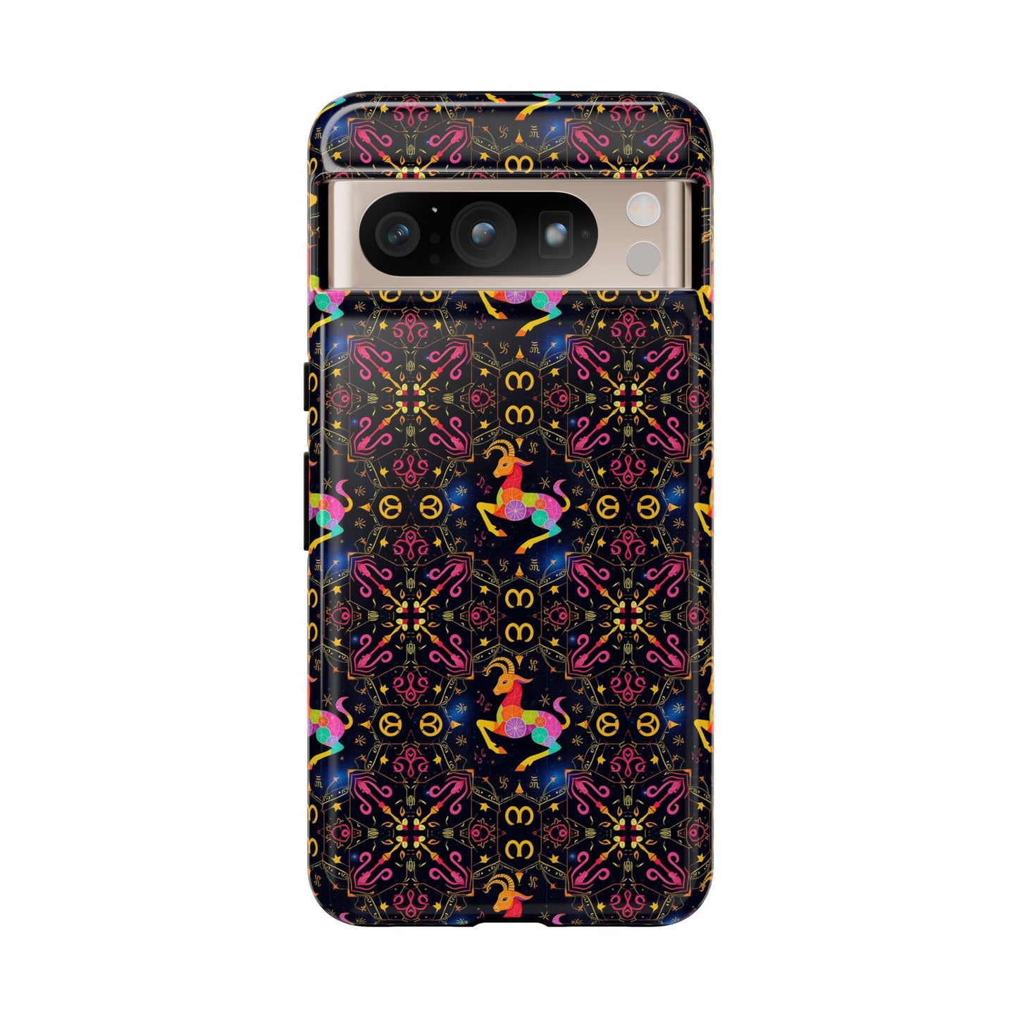 Tough Cases, Capricorn, Zodiac v2, Metal Pattern