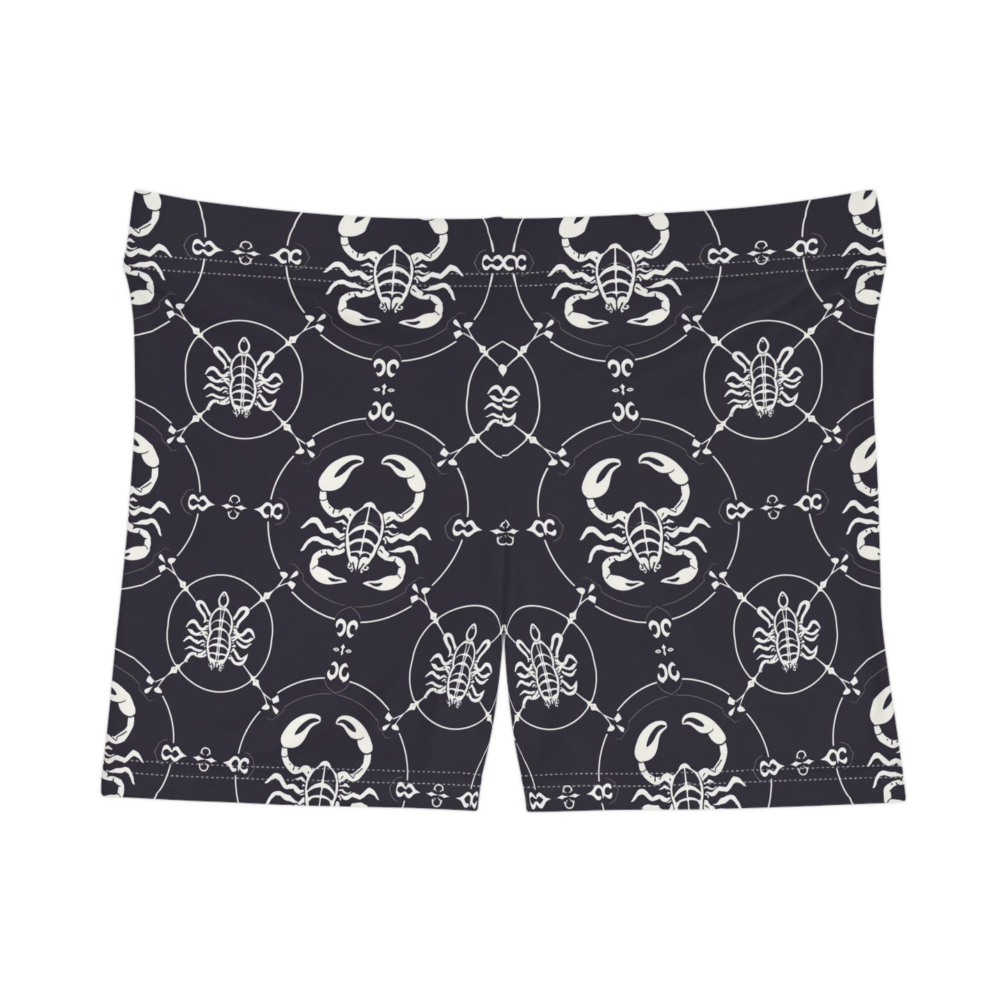 Women's Shorts, AOP, Scorpio, Zodiac, Pattern