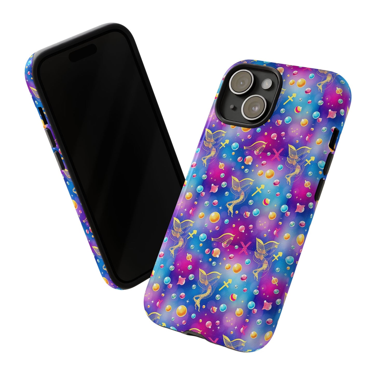 Tough Cases, Sagittarius, Zodiac v3, Bubble Pattern
