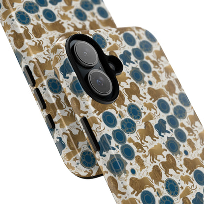 Tough Cases, Leo, Zodiac v2, Metal Pattern