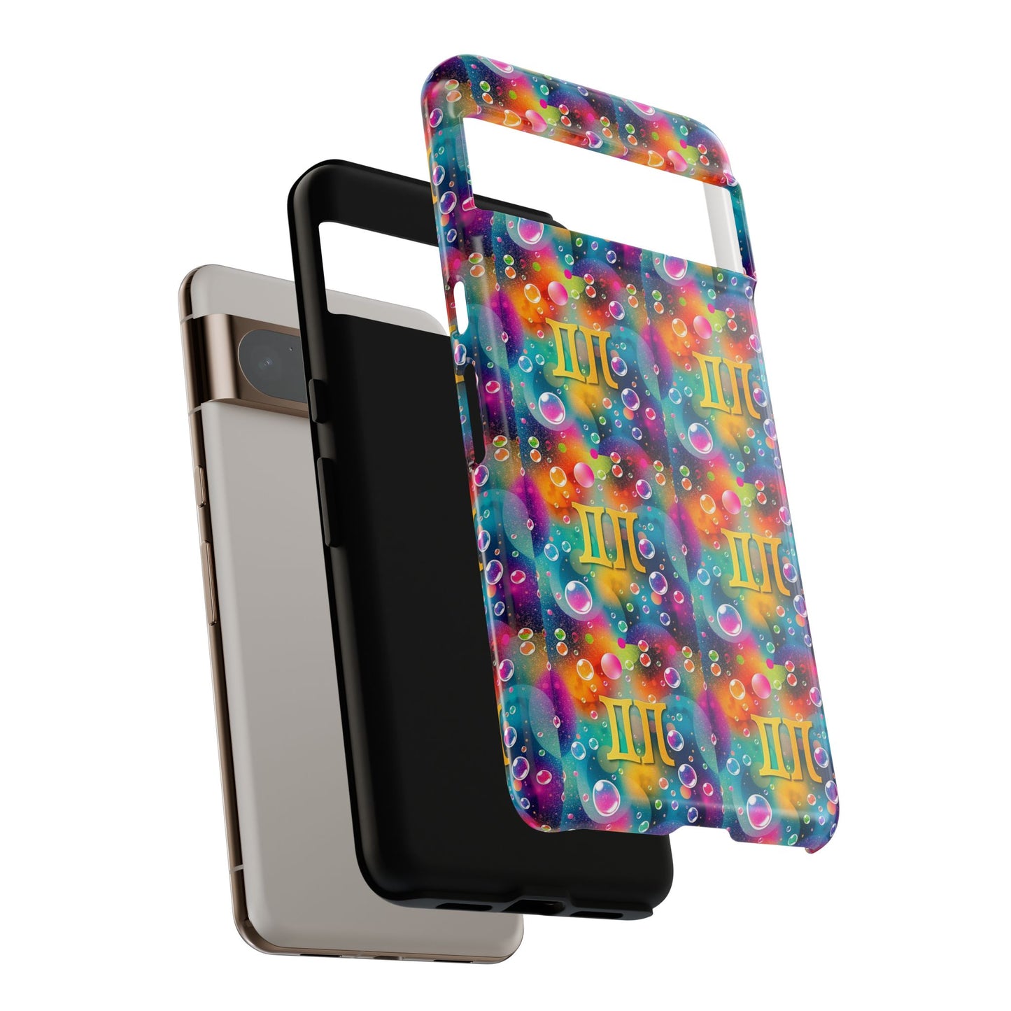 Tough Cases, Gemini, Zodiac v3, Bubble Pattern