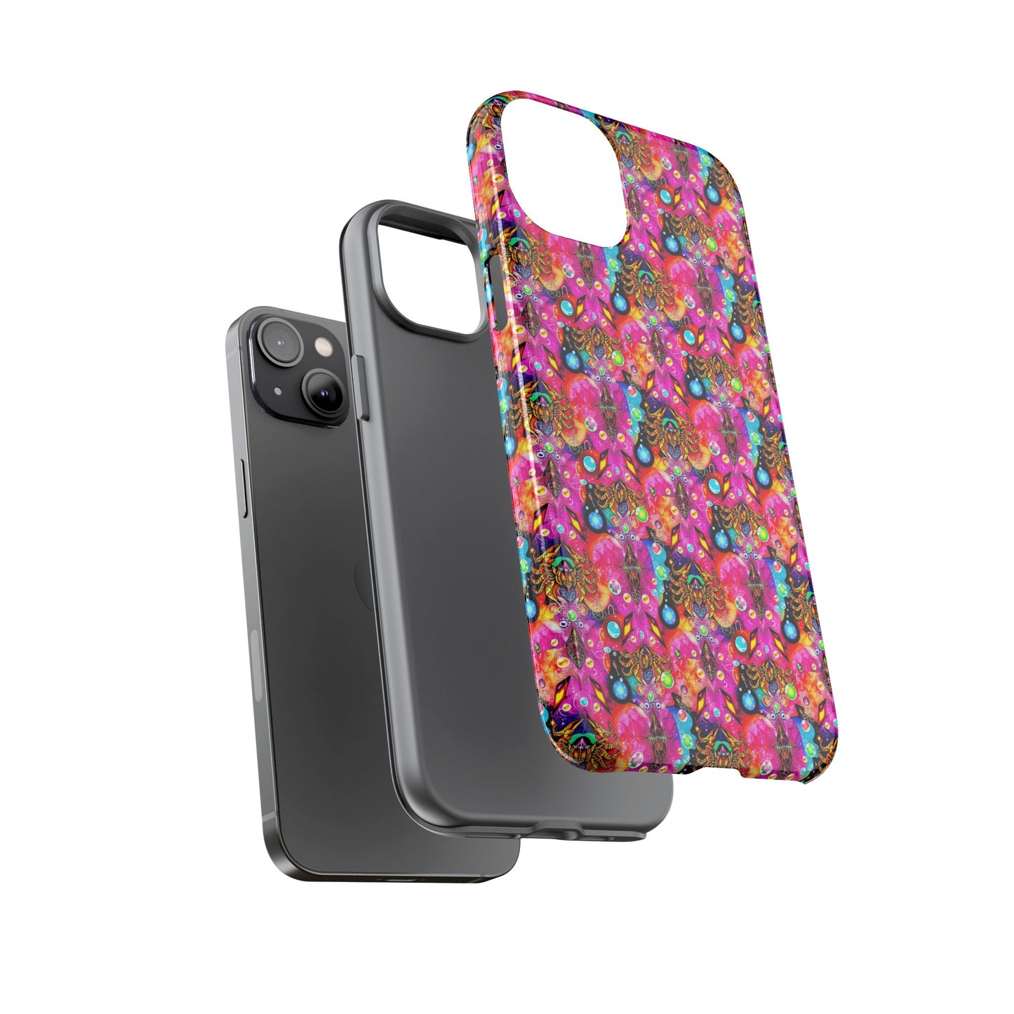 Tough Cases, Scorpio, Zodiac v1, Bubble Pattern