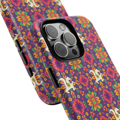 Tough Cases, Aquarius, Zodiac v1, Flower Pattern