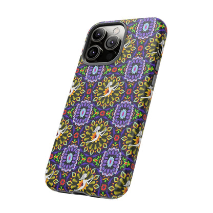 Tough Cases, Sagittarius, Zodiac v1, Flower Pattern