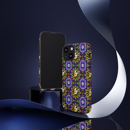 Tough Cases, Sagittarius, Zodiac v1, Flower Pattern