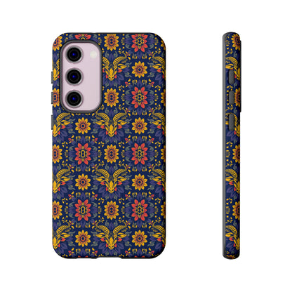 Tough Cases, Taurus, Zodiac v3, Flower Pattern