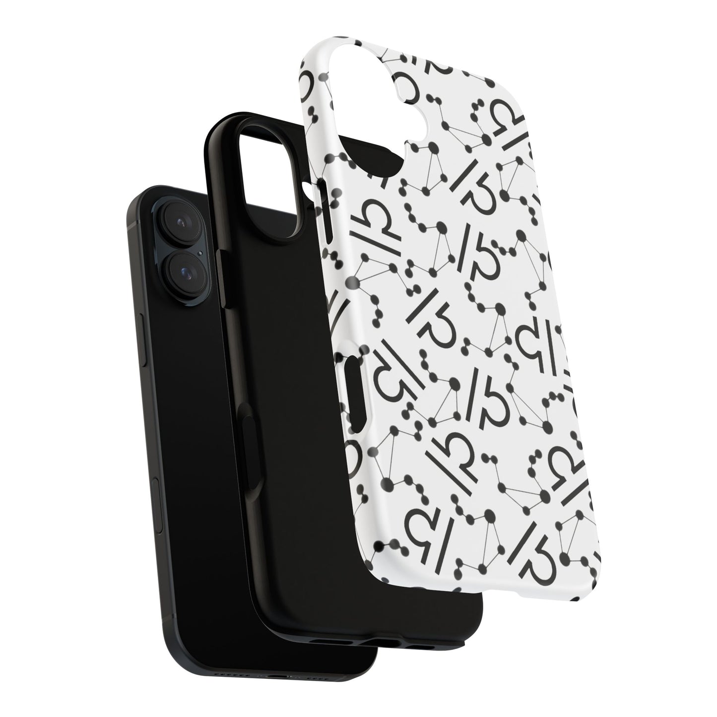 Tough Cases with the Libra Zodiac sign for iPhone, Samsung Galaxy, and Google Pixel devices