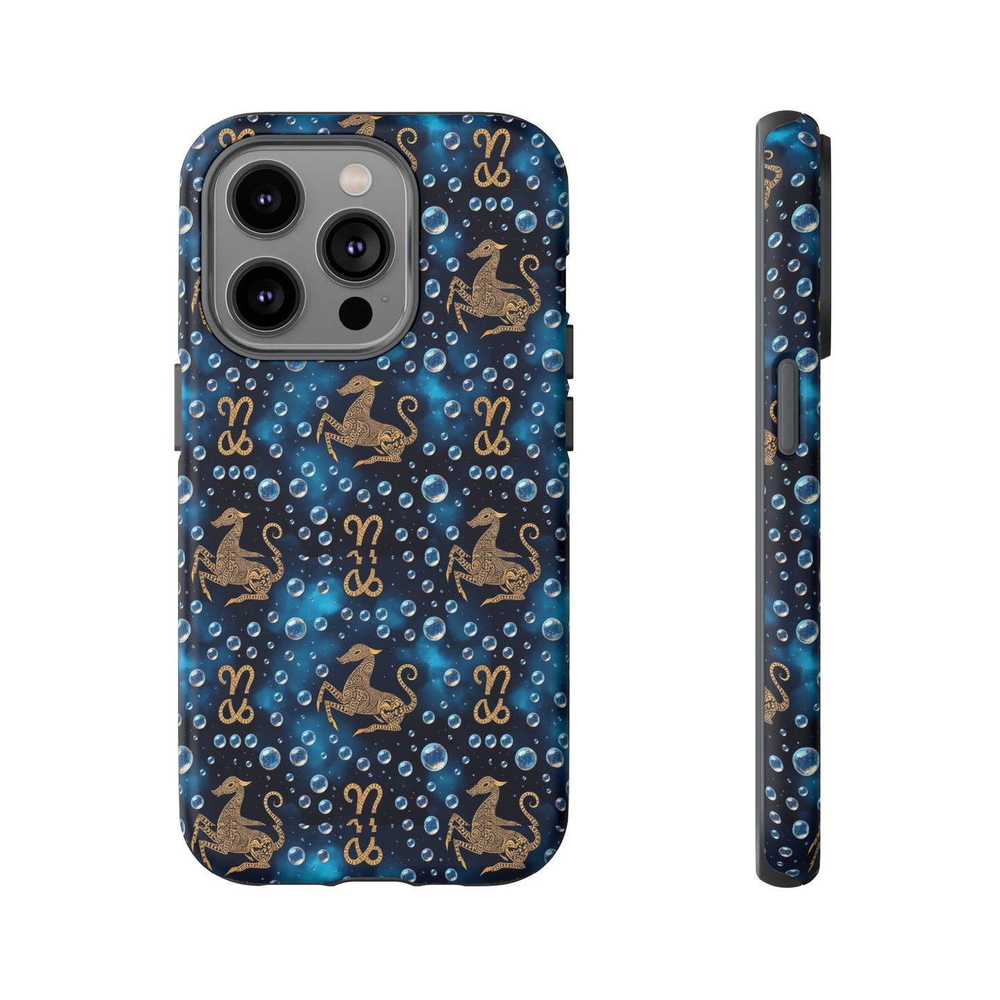 Tough Cases, Capricorn, Zodiac, Bubble Pattern