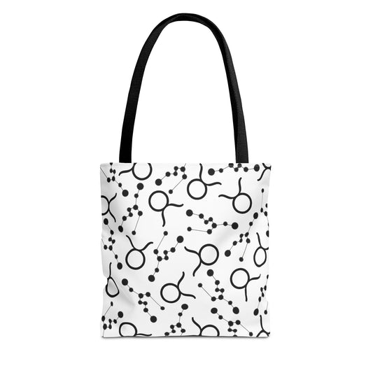 Tote Bag Taurus Zodiac sign AOP