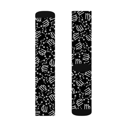 Zodiac Sublimation Socks Virgo Zodiac sign