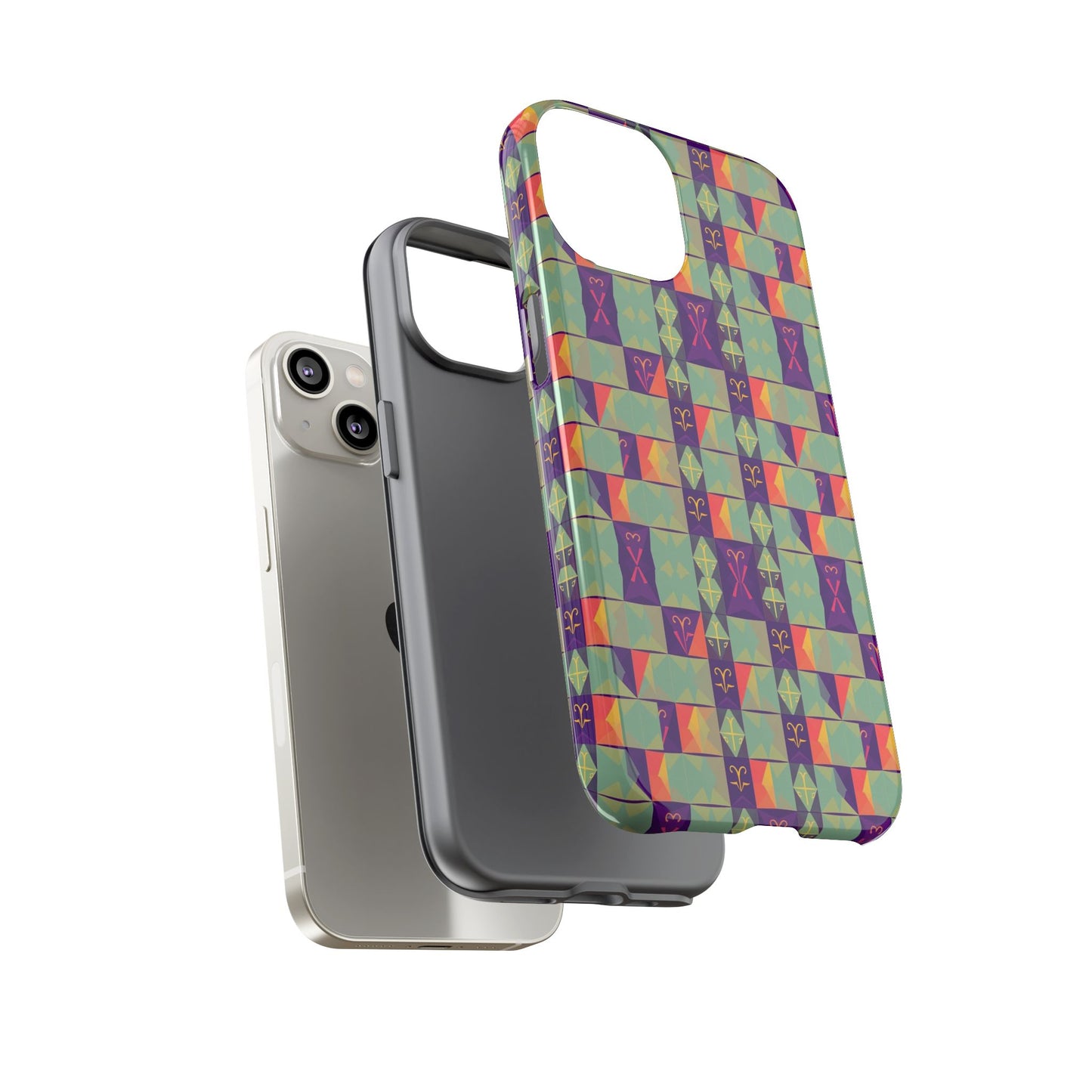Tough Cases, Aquarius, Zodiac v2, Shape Pattern