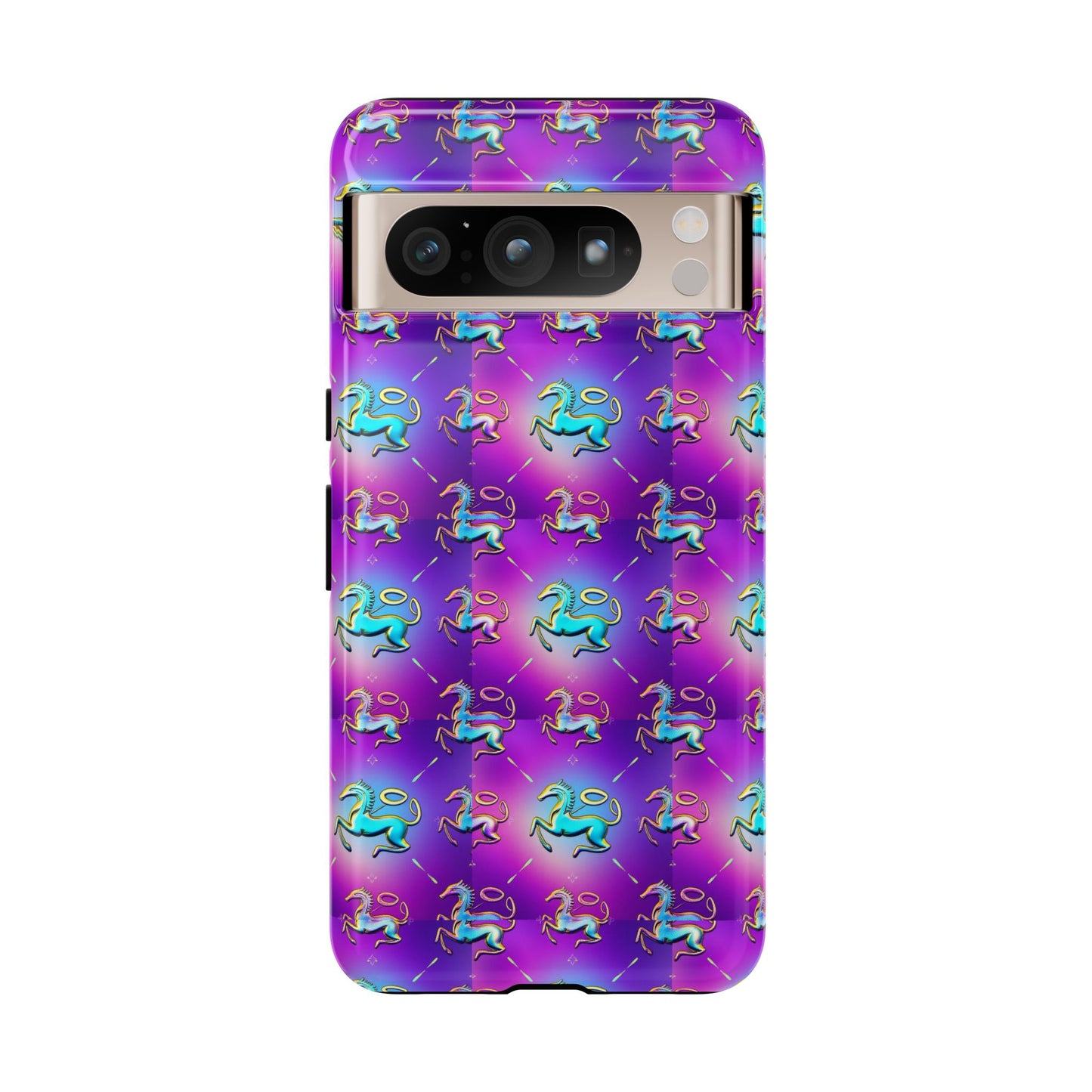 Tough Cases, Aquarius, Zodiac, Metal Pattern