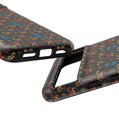 Tough Cases, Aries, Zodiac v1, Metal Pattern