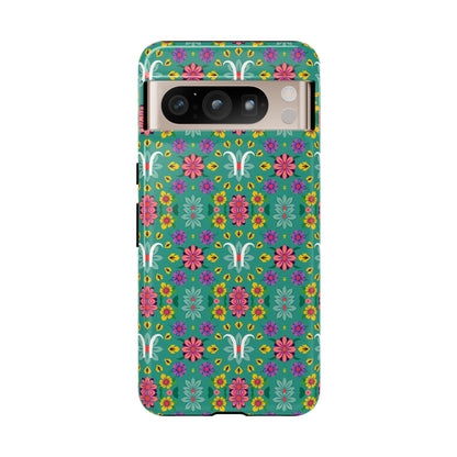 Tough Cases, Aquarius, Zodiac v4, Flower Pattern