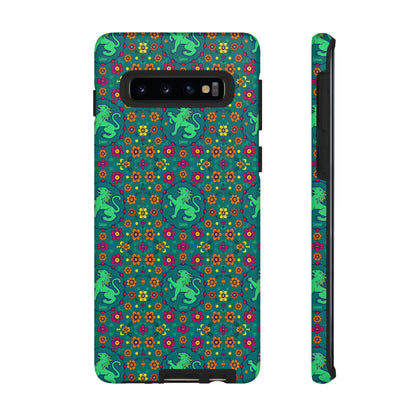Tough Cases, Leo, Zodiac v3, Flower Pattern
