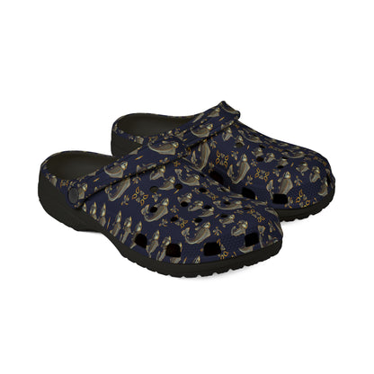 EVA Foam Rubber Shoes, (AOP), Pisces, Zodiac, Pattern