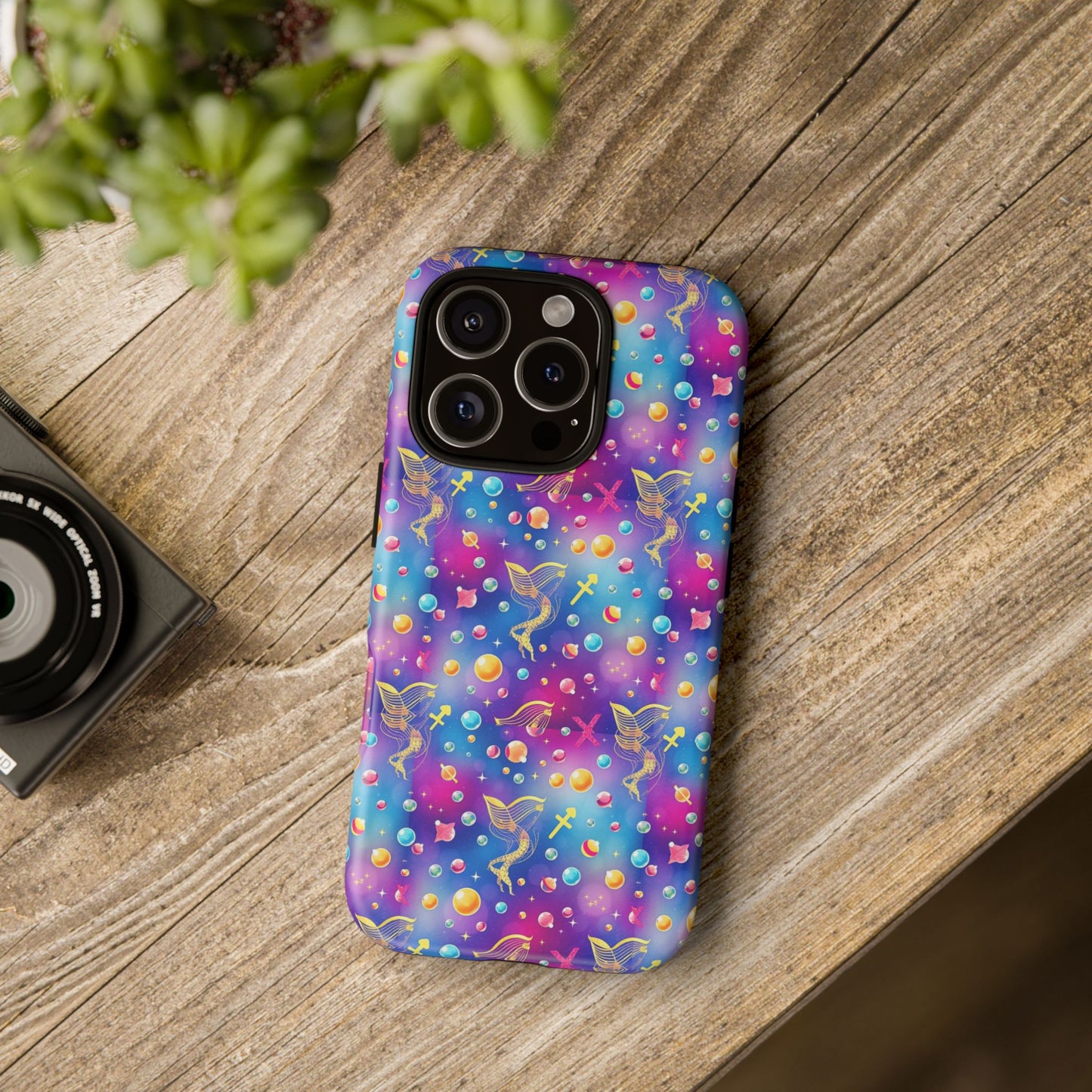 Tough Cases, Sagittarius, Zodiac v3, Bubble Pattern