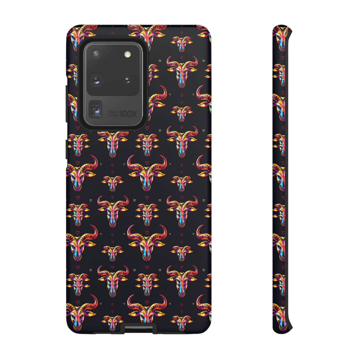 Tough Cases, Taurus, Zodiac, Metal Pattern