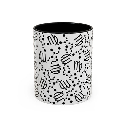Accent Coffee Mug with the Virgo sign (11, 15oz)