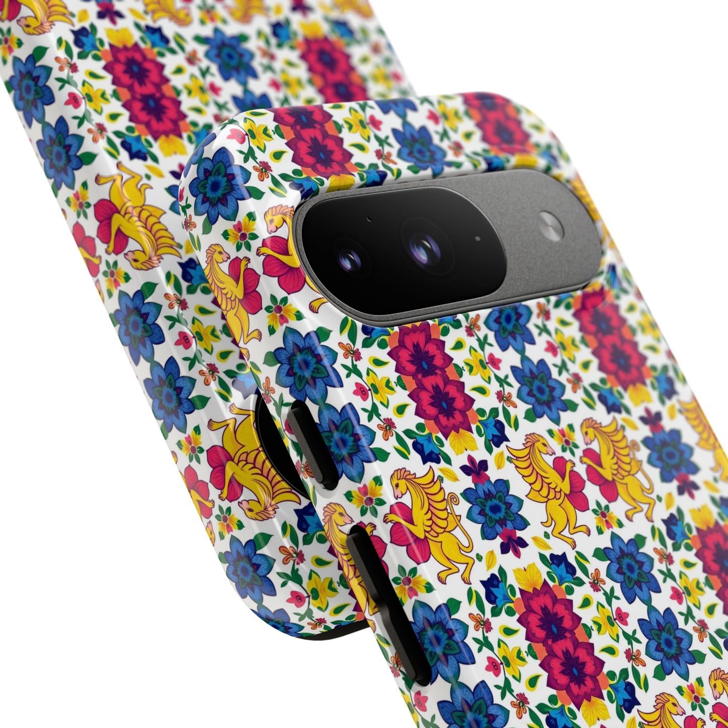 Tough Cases, Gemini, Zodiac, Flower Pattern