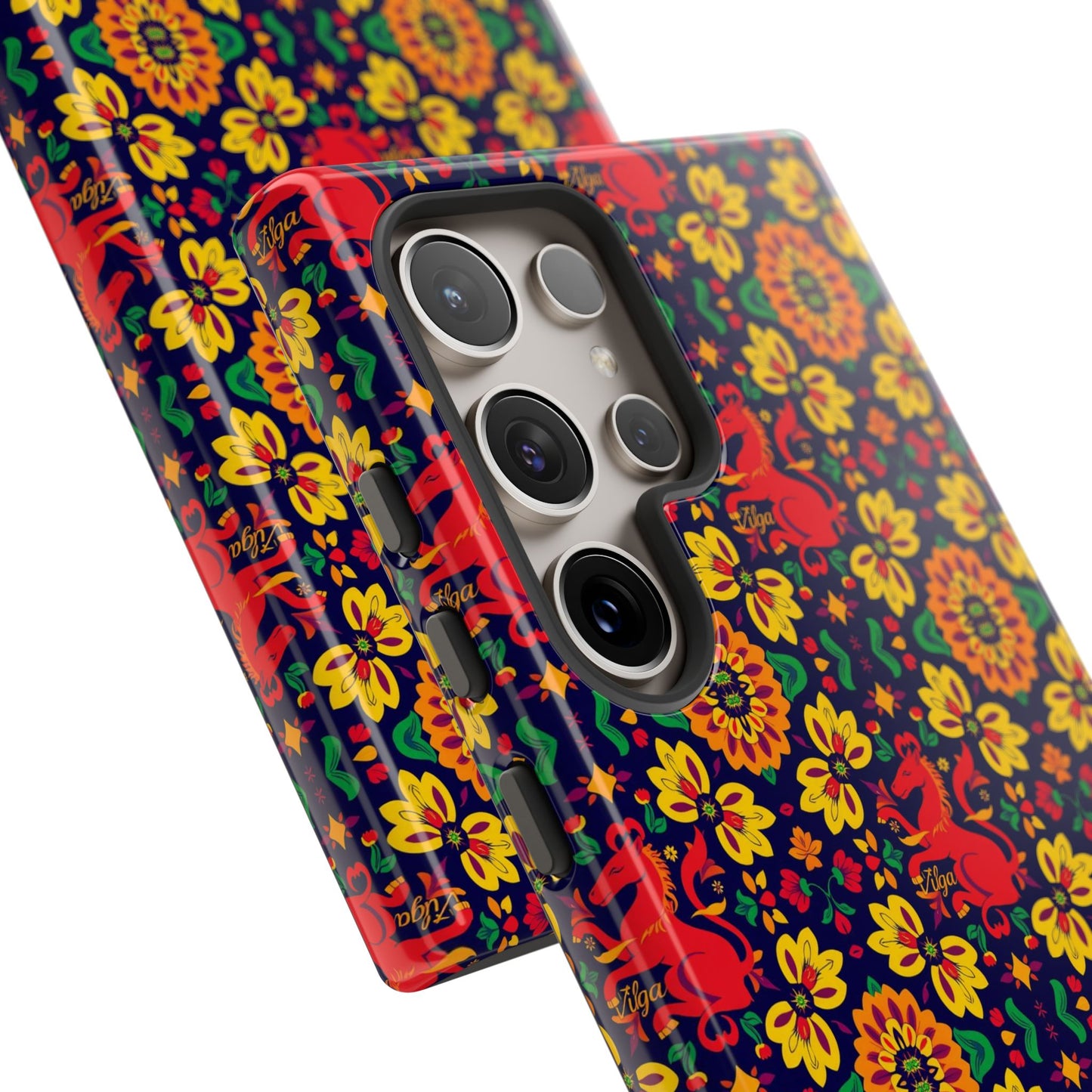 Tough Cases, Virgo, Zodiac v2, Flower Pattern