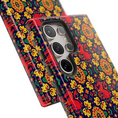 Tough Cases, Virgo, Zodiac v2, Flower Pattern