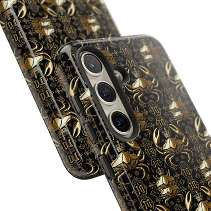 Tough Cases, Cancer, Zodiac, Metal Pattern