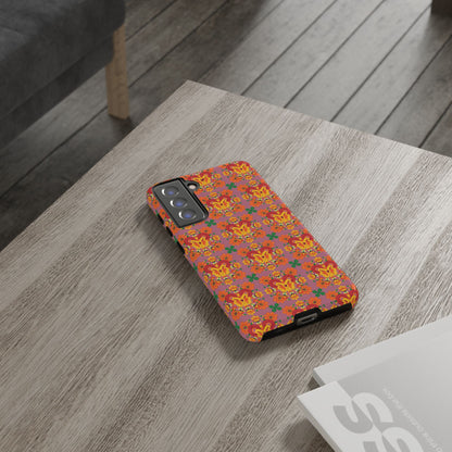 Tough Cases, Aries, Zodiac v1, Flower Pattern