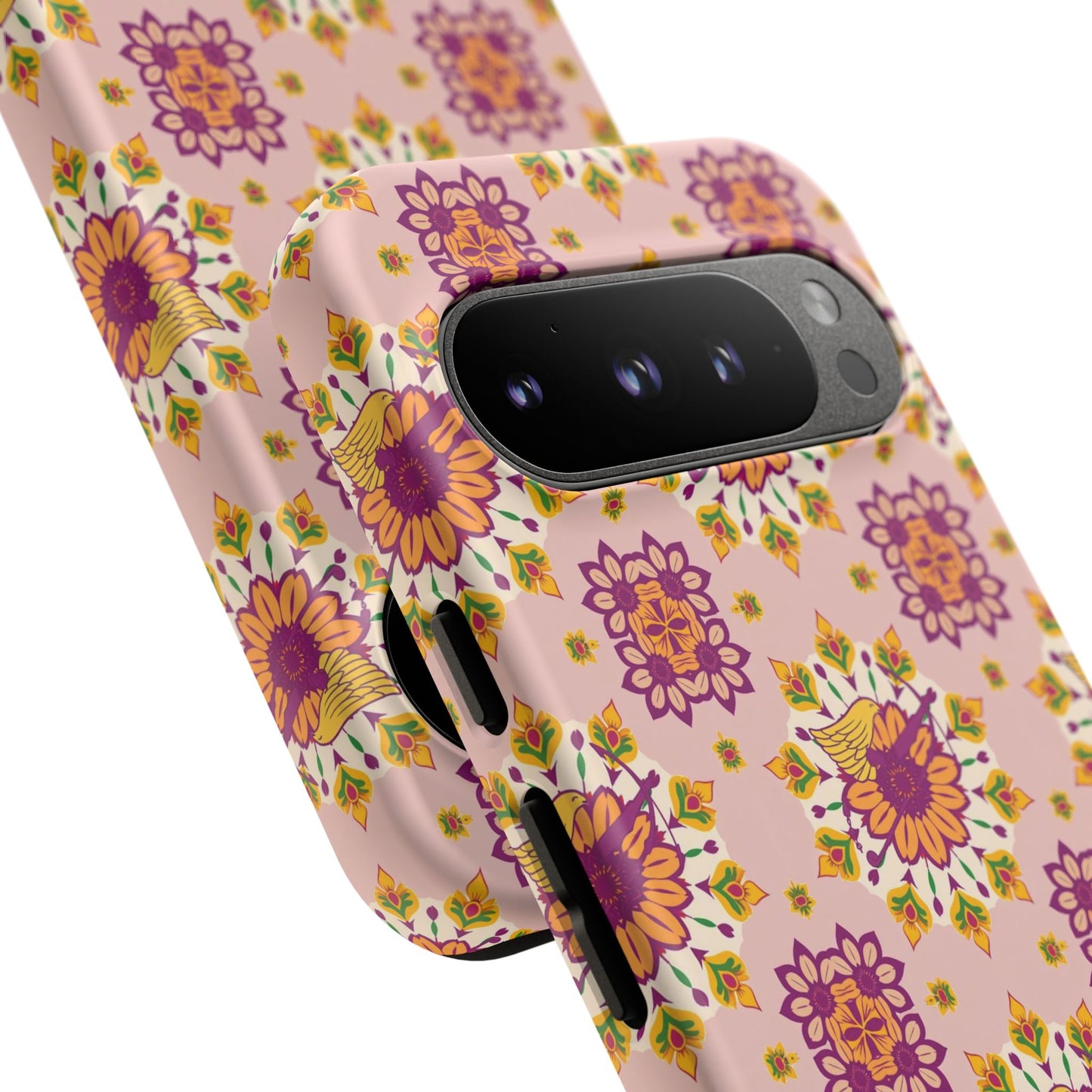 Tough Cases, Sagittarius, Zodiac v4, Flower Pattern