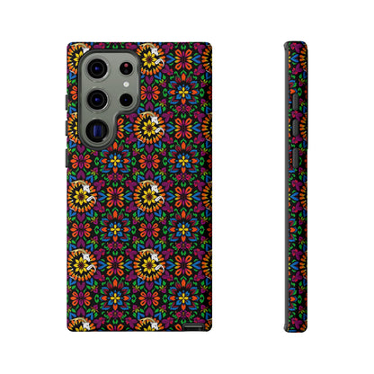 Tough Cases, Capricorn, Zodiac v2, Flower Pattern