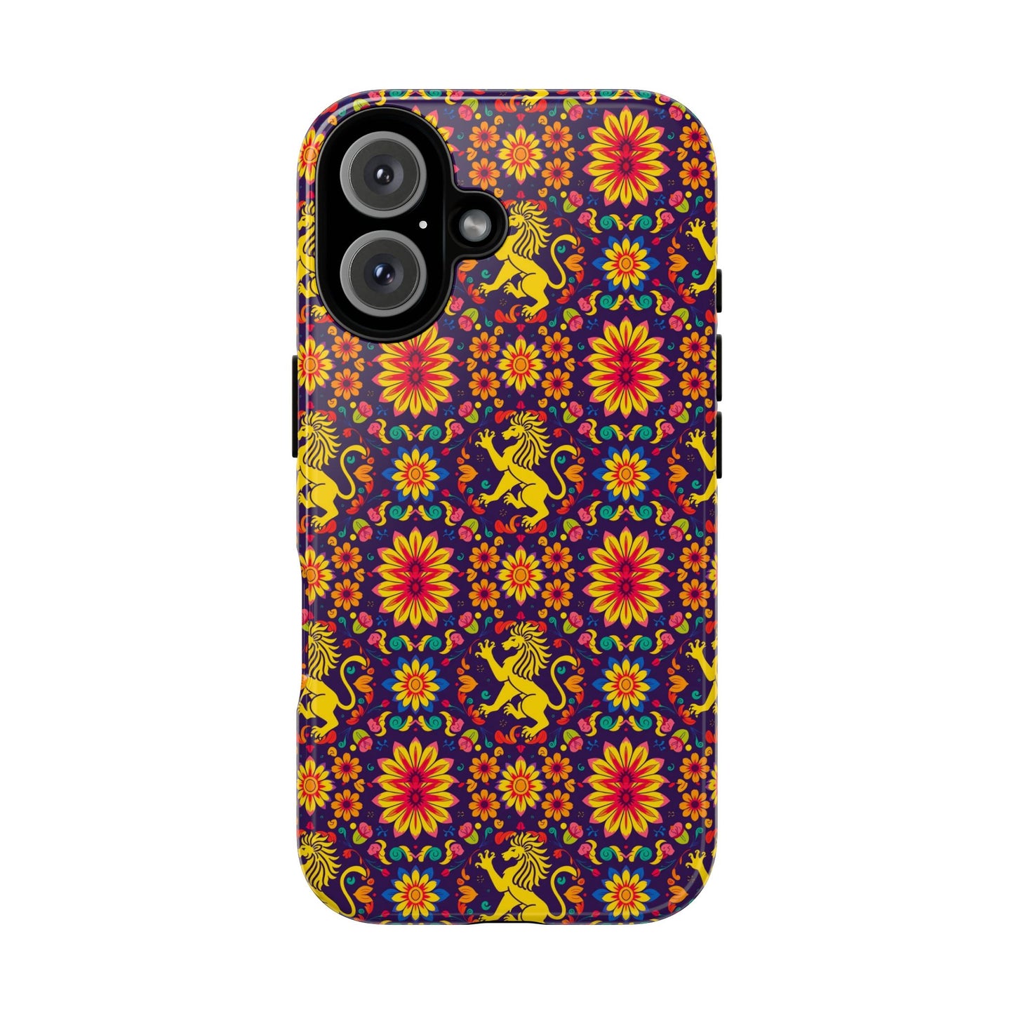 Tough Cases, Leo, Zodiac, Flower Pattern