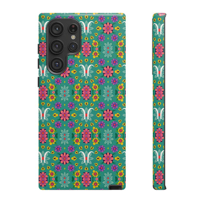 Tough Cases, Aquarius, Zodiac v4, Flower Pattern