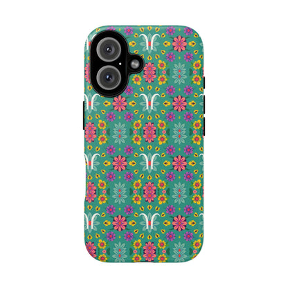 Tough Cases, Aquarius, Zodiac v4, Flower Pattern