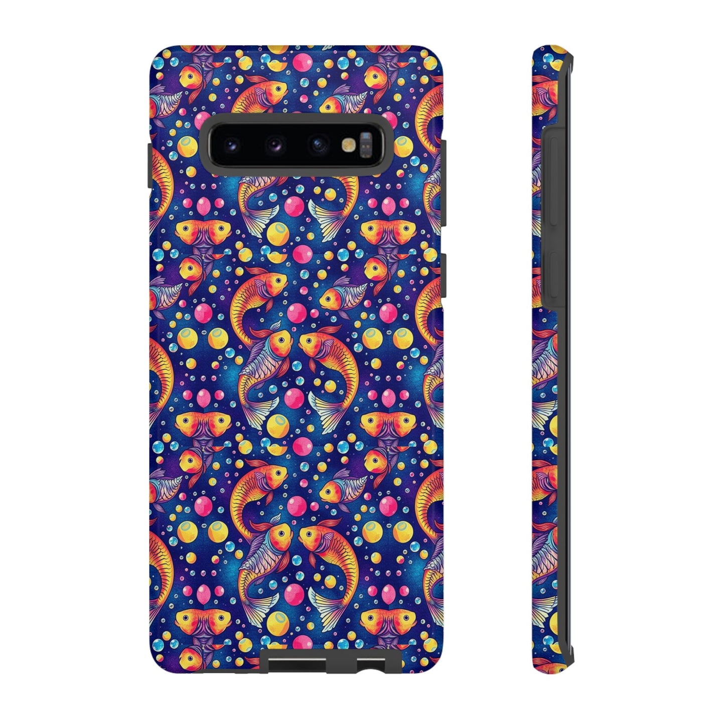 Tough Cases, Pisces, Zodiac, Bubble Pattern