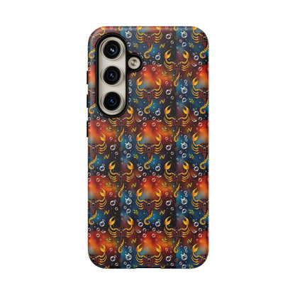 Tough Cases, Scorpio, Zodiac v2, Bubble Pattern