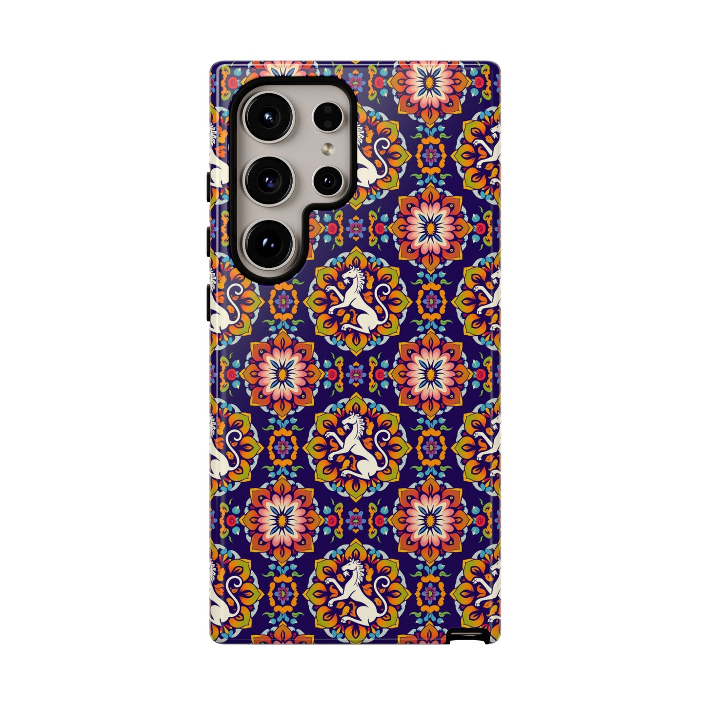 Tough Cases, Virgo, Zodiac v3, Flower Pattern