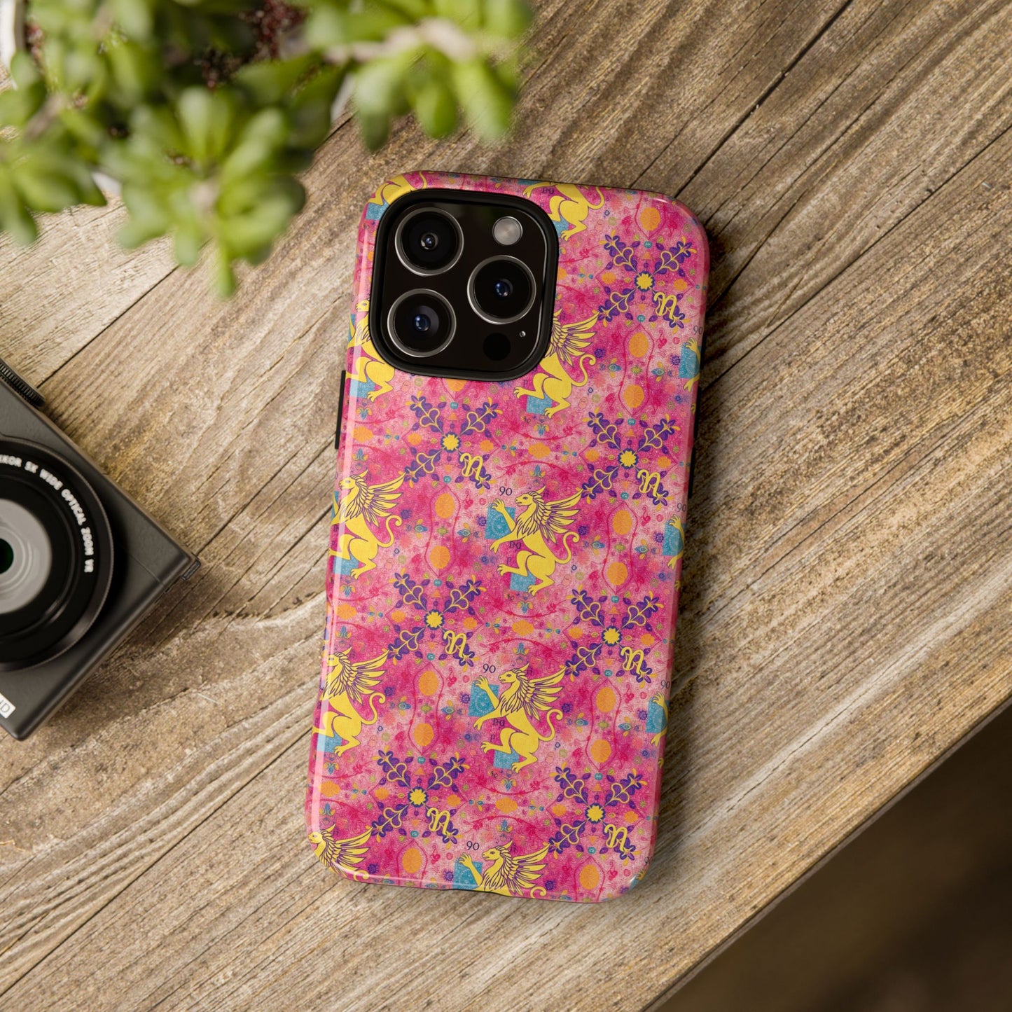 Tough Cases, Virgo, Zodiac, Metal Pattern