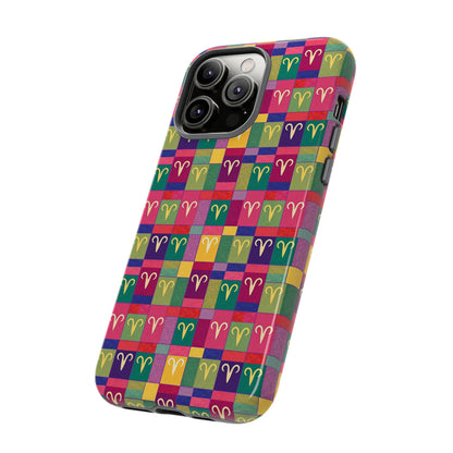 Tough Cases, Aries, Zodiac v1, Shape Pattern