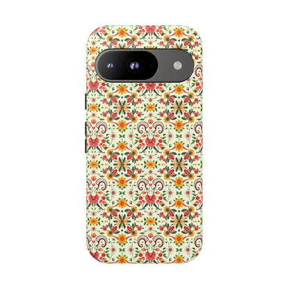 Tough Cases, Aries, Zodiac, Flower Pattern