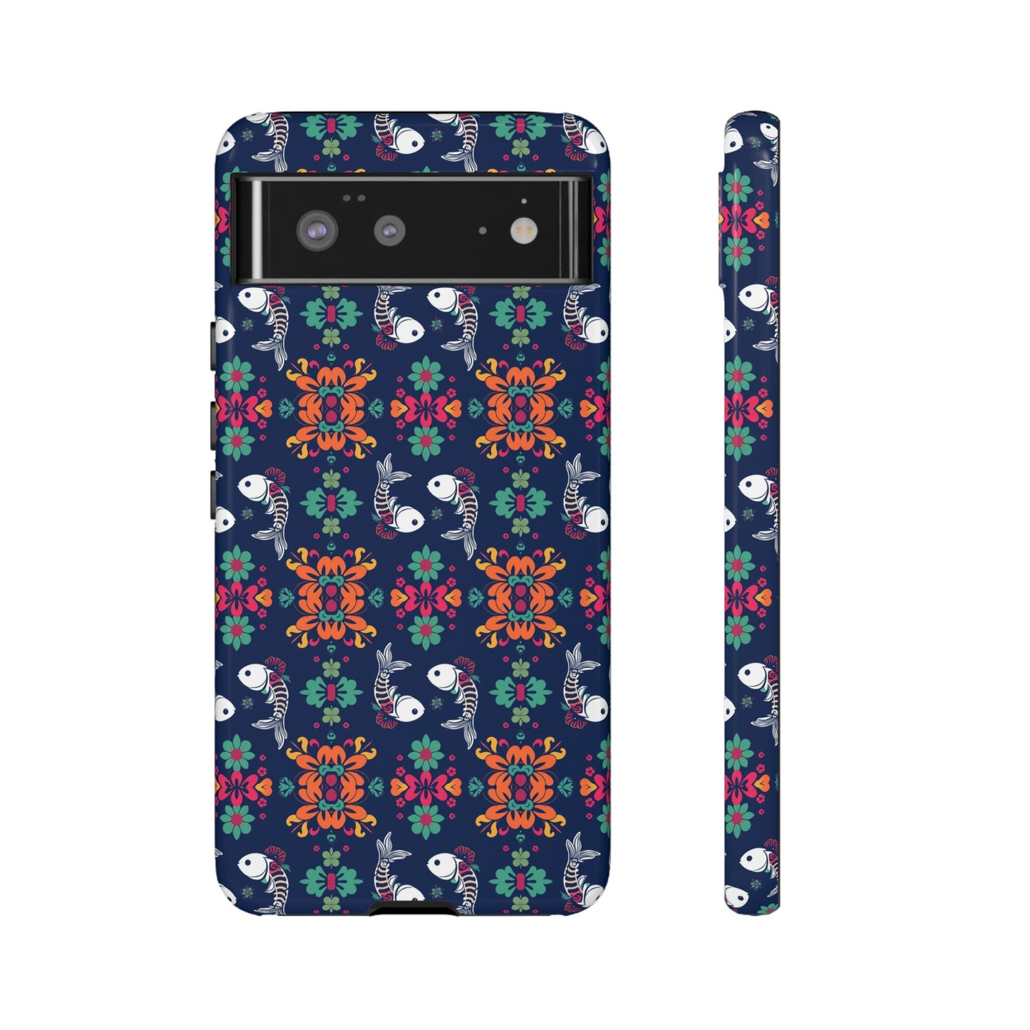 Tough Cases, Pisces, Zodiac, Flower Pattern