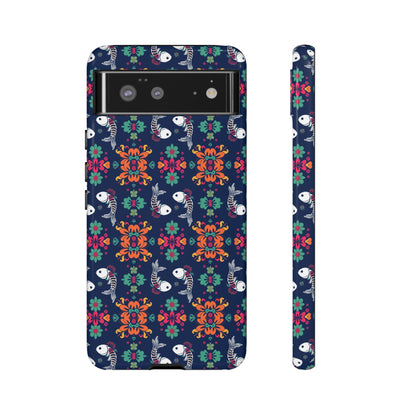 Tough Cases, Pisces, Zodiac, Flower Pattern