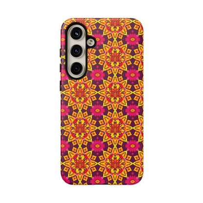 Tough Cases, Scorpio, Zodiac v1, Flower Pattern