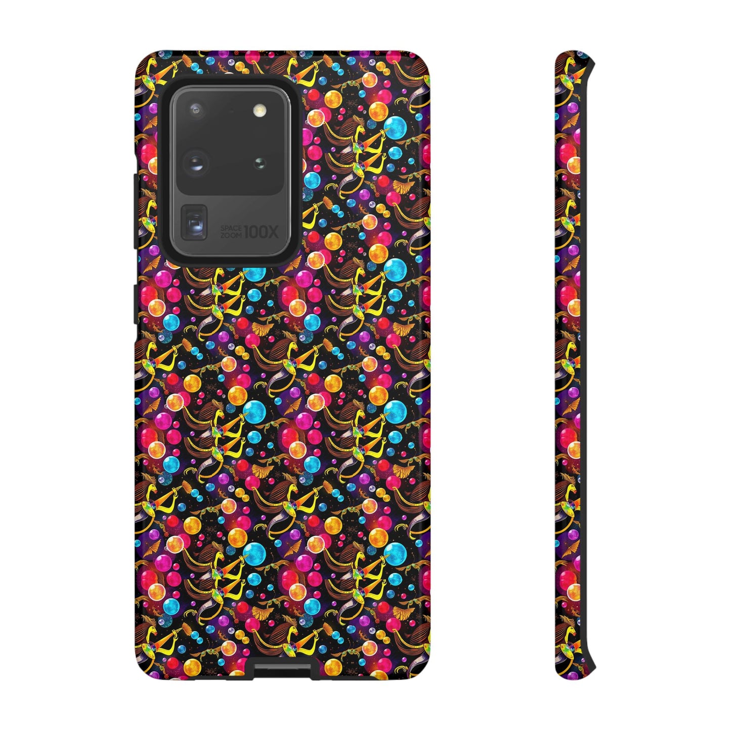Tough Cases, Sagittarius, Zodiac v1, Bubble Pattern
