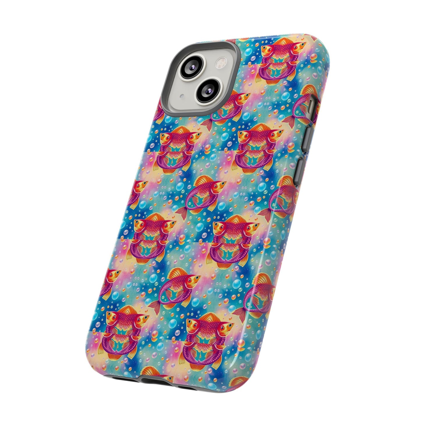 Tough Cases, Pisces, Zodiac v1, Bubble Pattern